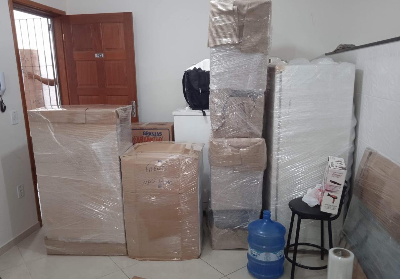 Caixas reforçadas e organização da equipe